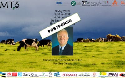 The Nutritionist 2019–Drackely Webinar Postponed
