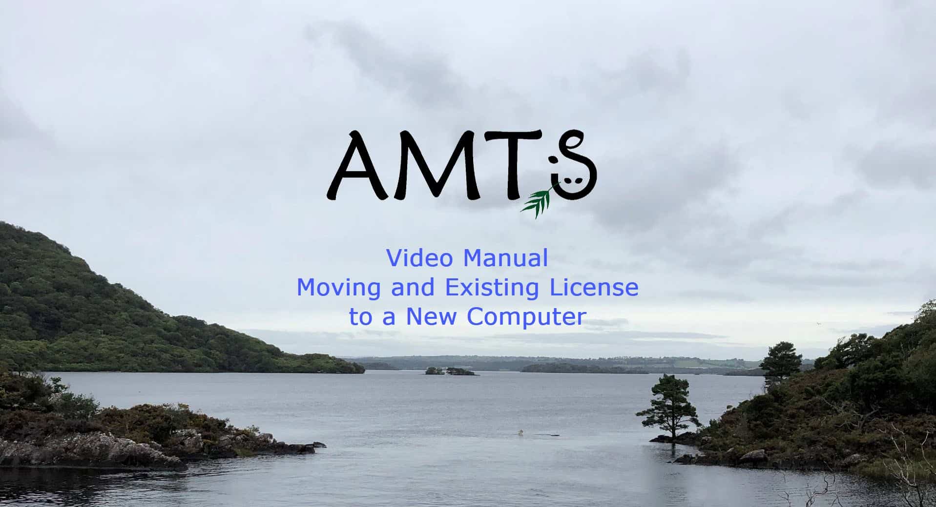 AMTS.Farm Video Manual–Moving the program to a new computer