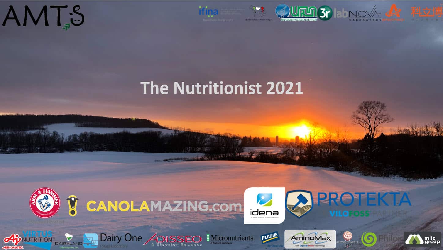 The Nutritionist 2021 Season Roster