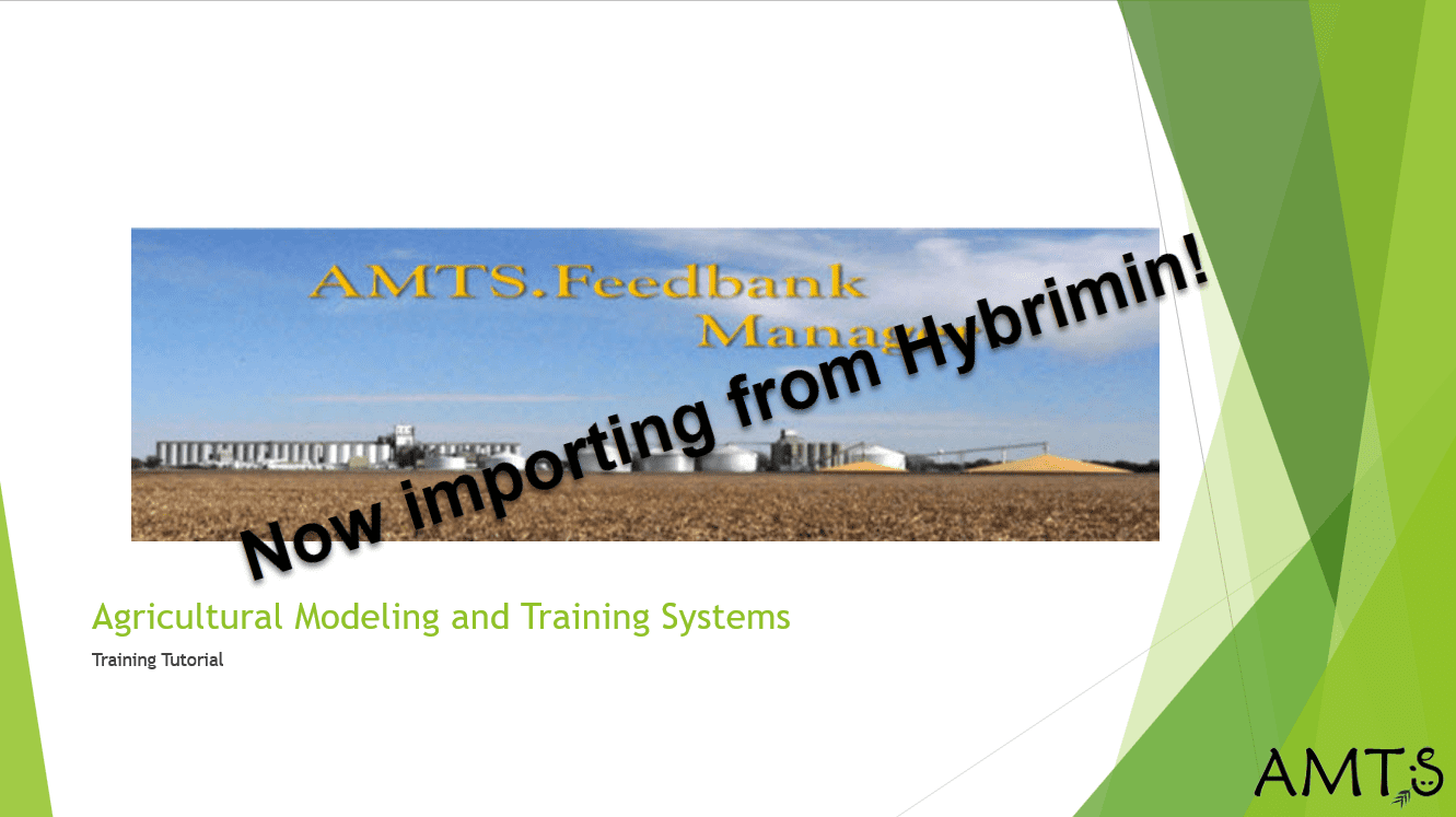AMTS.FeedBankManager now works with Hybrimin